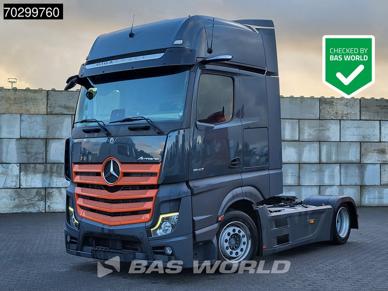 Mercedes-Benz Actros 1842 4X2 GigaSpace Mega Retarder 2xTanks ACC Standklima Euro 6 - Gjysmë-kamion: foto 1 Mercedes-Benz Actros 1842 4X2 GigaSpace Mega Retarder 2xTanks ACC Standklima Euro 6 - Gjysmë-kamion: foto 1