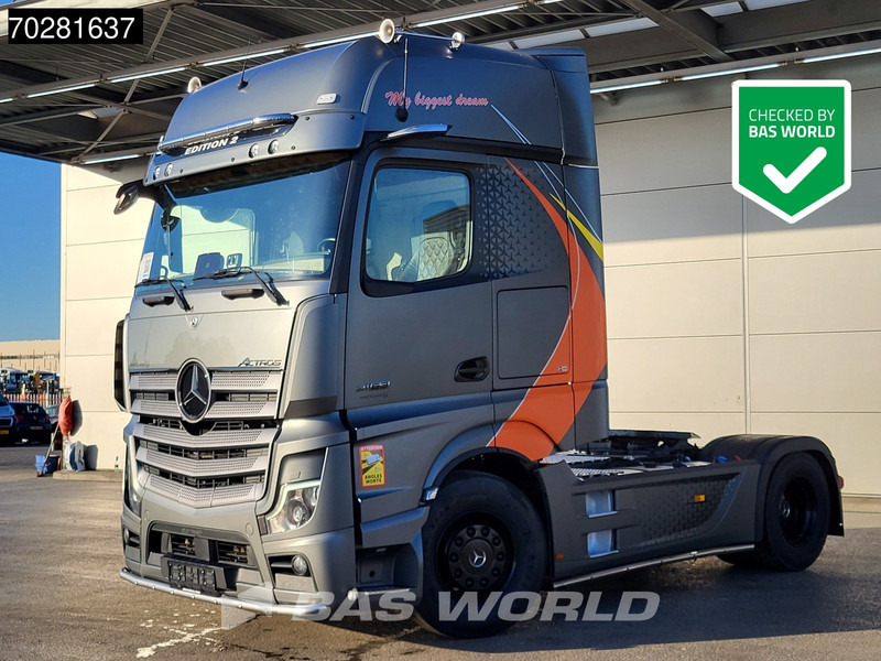 Mercedes-Benz Actros 2163 4X2 Edition 2! GigaSpace Retarder Full-Air Hydraulik - Gjysmë-kamion: foto 1 Mercedes-Benz Actros 2163 4X2 Edition 2! GigaSpace Retarder Full-Air Hydraulik - Gjysmë-kamion: foto 1