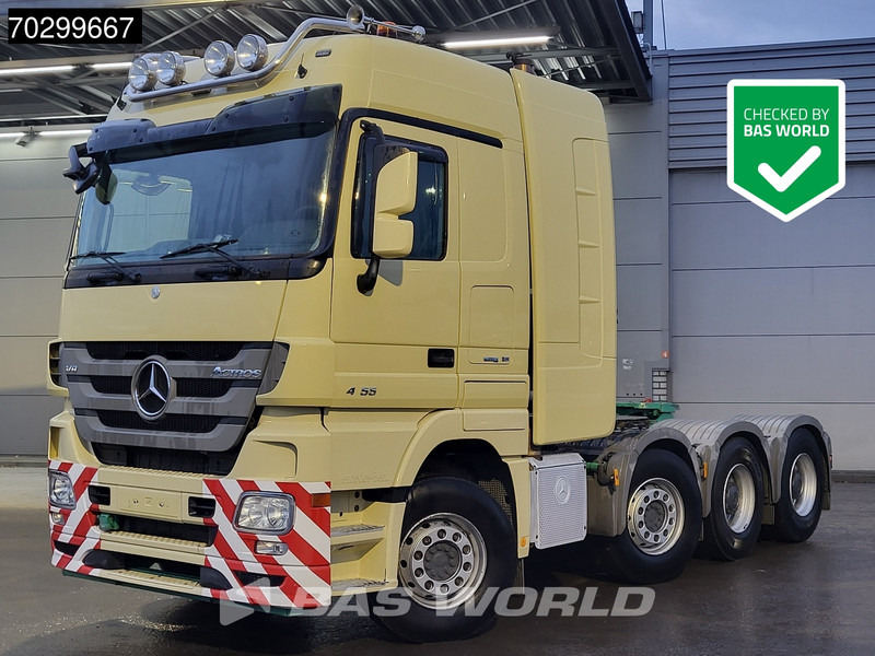 Mercedes-Benz Actros 4155 8X4 120T! 3-Pedals Retarder Big-Axle Lift+Lenkachse Euro 5 - Gjysmë-kamion: foto 1 Mercedes-Benz Actros 4155 8X4 120T! 3-Pedals Retarder Big-Axle Lift+Lenkachse Euro 5 - Gjysmë-kamion: foto 1
