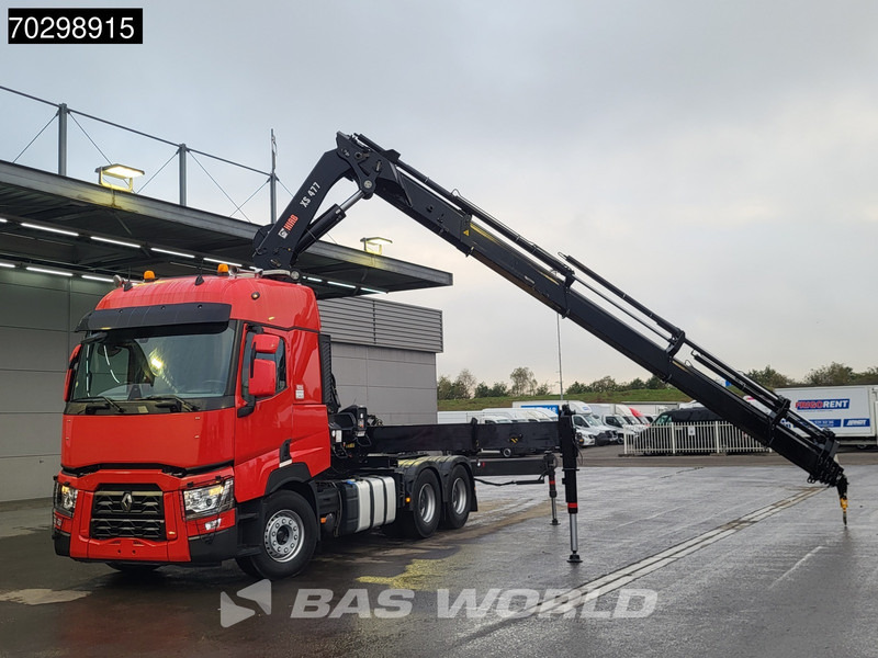 Renault T 520 6X4 Hiab 477E-7 HIDUO Crane Kran Big-Axle Euro 6 - Gjysmë-kamion: foto 5 Renault T 520 6X4 Hiab 477E-7 HIDUO Crane Kran Big-Axle Euro 6 - Gjysmë-kamion: foto 5