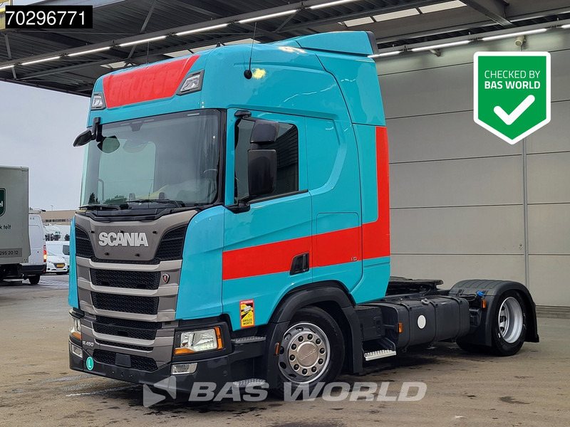 Scania R450 R 4X2 Mega Retarder 2xTanks ACC Standklima Navi Euro 6 - Gjysmë-kamion: foto 1 Scania R450 R 4X2 Mega Retarder 2xTanks ACC Standklima Navi Euro 6 - Gjysmë-kamion: foto 1