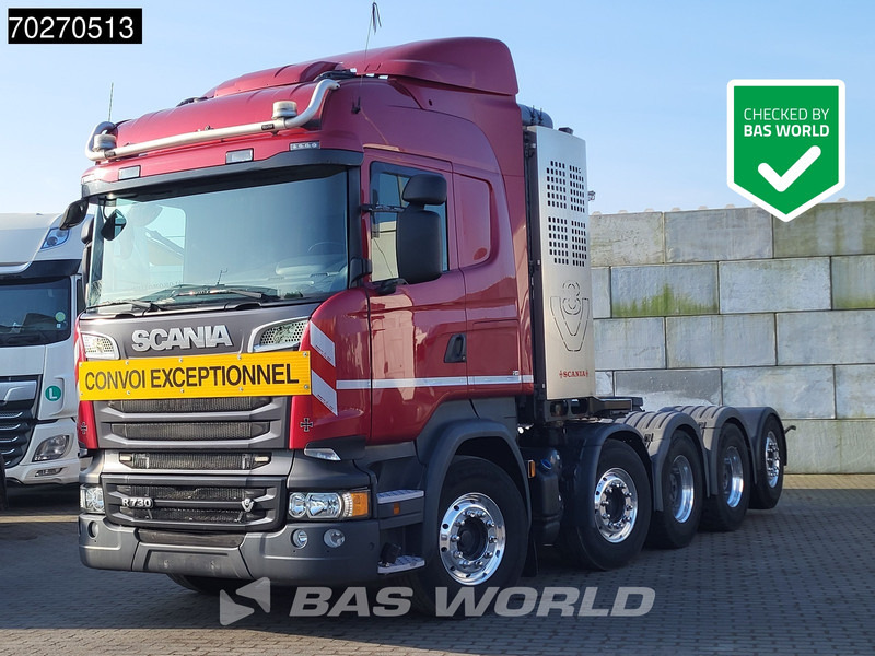 Scania R730 10X4 160T! Retarder 2x Tanks Big-Axle Drumbrakes Full-Air Hydraulik Navi Standklima Alcoa's - Gjysmë-kamion: foto 1 Scania R730 10X4 160T! Retarder 2x Tanks Big-Axle Drumbrakes Full-Air Hydraulik Navi Standklima Alcoa's - Gjysmë-kamion: foto 1