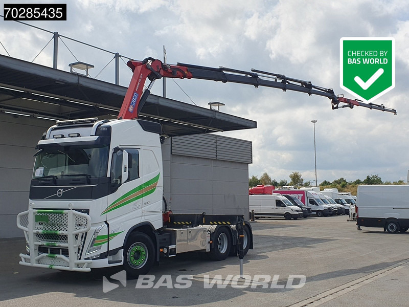 Volvo FH 500 FH 6X4 Full-Air Liftachse HMF 2820K-RCS Crane+JIB Remote Control I-ParkCool VDS LED Kran - Gjysmë-kamion: foto 1 Volvo FH 500 FH 6X4 Full-Air Liftachse HMF 2820K-RCS Crane+JIB Remote Control I-ParkCool VDS LED Kran - Gjysmë-kamion: foto 1