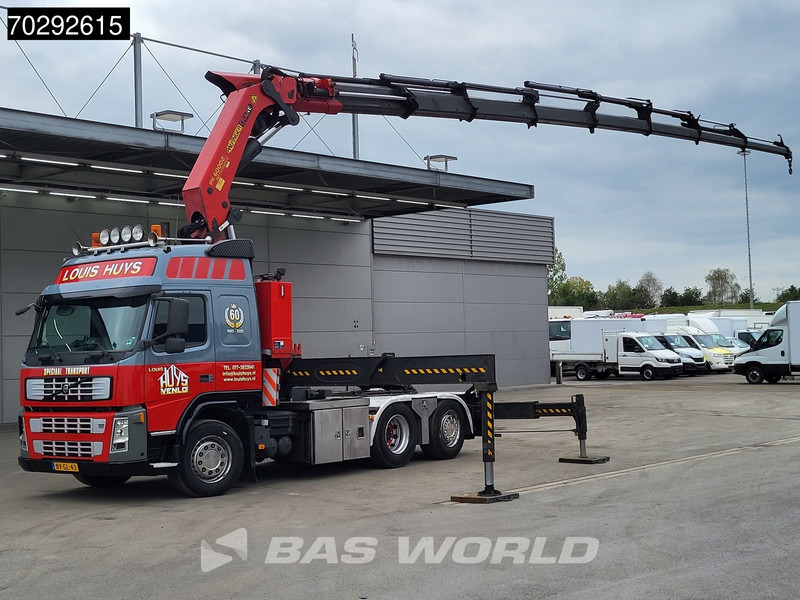 Volvo FM 440 FM 6X2 NL-Truck Palfinger PK60.002 Crane Kran 10x Extensions Lift+Steering Axle - Gjysmë-kamion: foto 3 Volvo FM 440 FM 6X2 NL-Truck Palfinger PK60.002 Crane Kran 10x Extensions Lift+Steering Axle - Gjysmë-kamion: foto 3