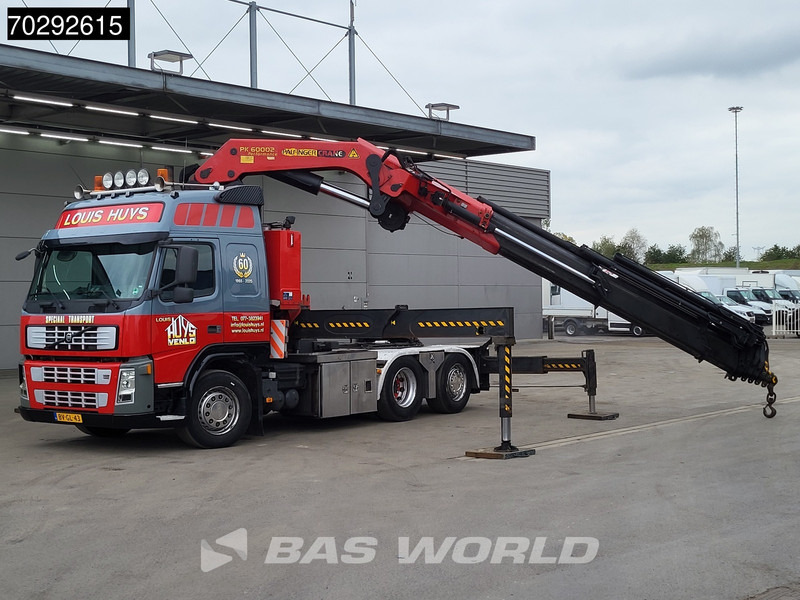 Gjysmë-kamion Volvo FM 440 FM 6X2 NL-Truck Palfinger PK60.002 Crane Kran 10x Extensions Lift+Steering Axle: foto 10