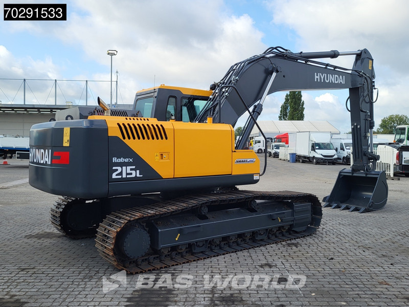 Hyundai R215 L - Ekskavator me zinxhirë: foto 5 Hyundai R215 L - Ekskavator me zinxhirë: foto 5