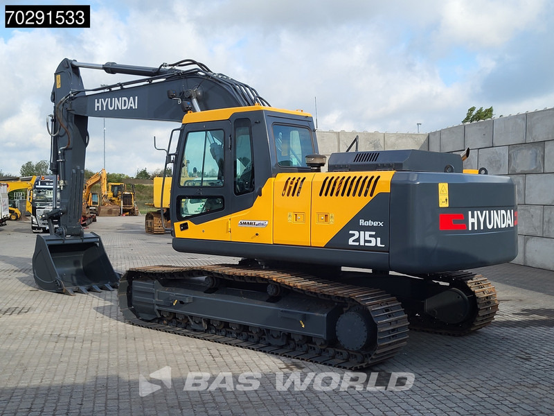 Hyundai R215 L - Ekskavator me zinxhirë: foto 3 Hyundai R215 L - Ekskavator me zinxhirë: foto 3
