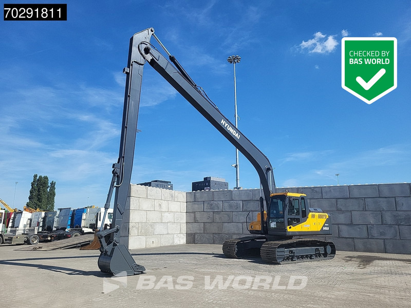 Hyundai R245 LR LRE - LONG REACH - Ekskavator me zinxhirë: foto 1 Hyundai R245 LR LRE - LONG REACH - Ekskavator me zinxhirë: foto 1