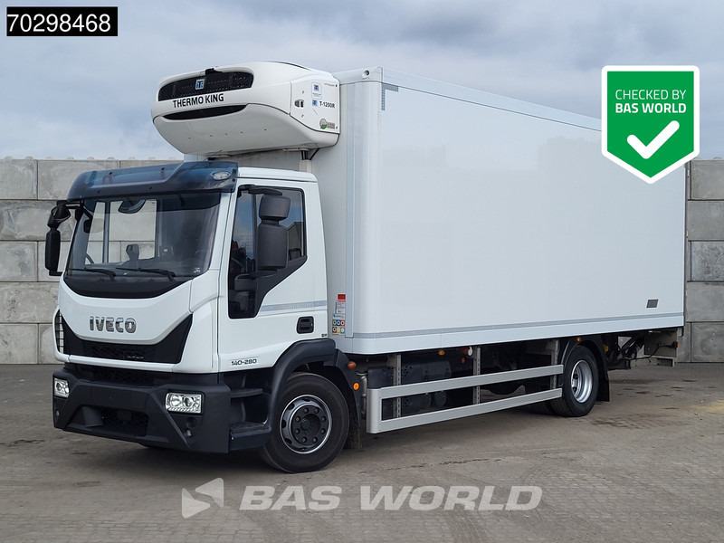 Iveco Eurocargo 140E280 4X2 Thermo King T-1200R 1500kg Ladebordwand Automatic Euro 6 - Kamion frigorifer: foto 1 Iveco Eurocargo 140E280 4X2 Thermo King T-1200R 1500kg Ladebordwand Automatic Euro 6 - Kamion frigorifer: foto 1