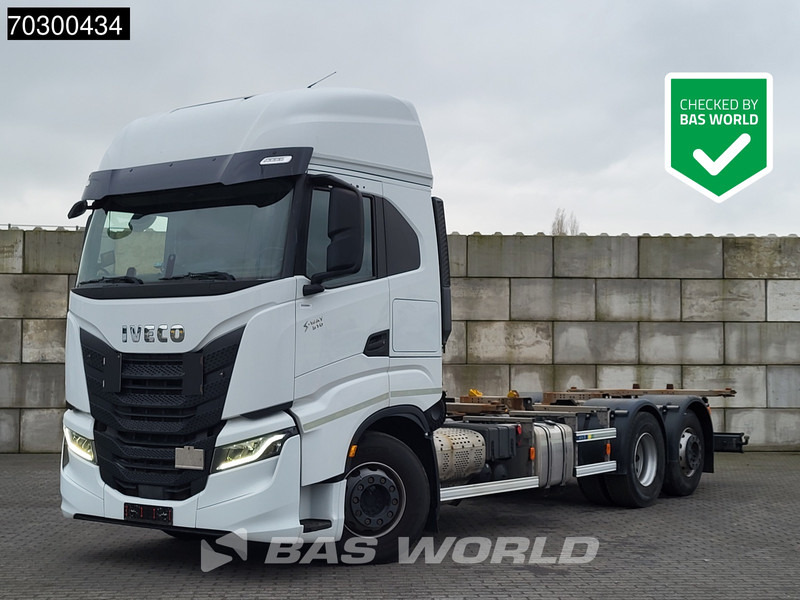 Iveco S-Way 510 6X2 Retarder Full Air Lift Axle BDF Euro 6 - Transportjer kontejnerësh/ Kamion me karroceri të çmontueshme: foto 1 Iveco S-Way 510 6X2 Retarder Full Air Lift Axle BDF Euro 6 - Transportjer kontejnerësh/ Kamion me karroceri të çmontueshme: foto 1