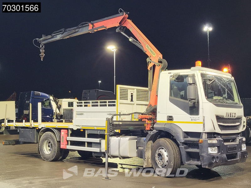 Iveco Stralis 310 4X2 Palfinger PK 12002 EH Kran Crane Steelsuspension Automatic Euro 6 - Kamion me karroceri të hapur, Kamion me vinç: foto 3 Iveco Stralis 310 4X2 Palfinger PK 12002 EH Kran Crane Steelsuspension Automatic Euro 6 - Kamion me karroceri të hapur, Kamion me vinç: foto 3