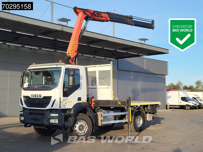 Iveco Stralis 310 4X2 Palfinger PK14002 EH Kran Crane Remote control Big-Axle Euro 6 - Kamion me karroceri të hapur, Kamion me vinç: foto 1 Iveco Stralis 310 4X2 Palfinger PK14002 EH Kran Crane Remote control Big-Axle Euro 6 - Kamion me karroceri të hapur, Kamion me vinç: foto 1