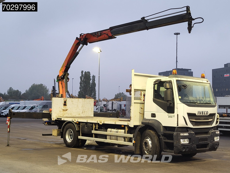 Iveco Stralis 310 Stralis 4X2 Palfinger PK 14002-EH Crane Steelsuspension Automatic Euro 6 - Kamion me karroceri të hapur, Kamion me vinç: foto 3 Iveco Stralis 310 Stralis 4X2 Palfinger PK 14002-EH Crane Steelsuspension Automatic Euro 6 - Kamion me karroceri të hapur, Kamion me vinç: foto 3