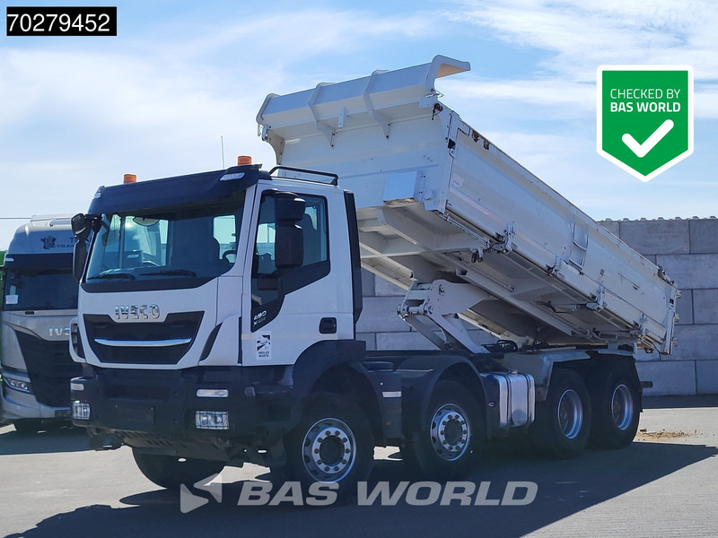 Iveco Stralis 480 8X4 Retarder Hydrauliek BigAxle Euro 6 - Kamion vetëshkarkues: foto 1 Iveco Stralis 480 8X4 Retarder Hydrauliek BigAxle Euro 6 - Kamion vetëshkarkues: foto 1