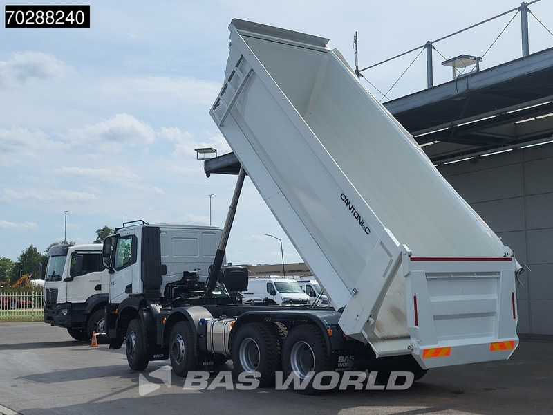 Iveco T-WAY 450 8X4 New! 20m3 Cantoni Tipper Steelsuspension Big-Axle Automatic Euro 6 - Kamion vetëshkarkues: foto 3 Iveco T-WAY 450 8X4 New! 20m3 Cantoni Tipper Steelsuspension Big-Axle Automatic Euro 6 - Kamion vetëshkarkues: foto 3