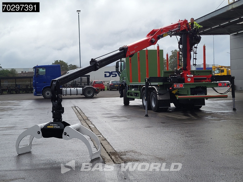 Iveco T-Way 450 6X6 UNUSED! Palfinger Q150Z Crane Retarder Holztransport Big-Axle LED Euro 6 - Kamion për transport druri, Kamion me vinç: foto 5 Iveco T-Way 450 6X6 UNUSED! Palfinger Q150Z Crane Retarder Holztransport Big-Axle LED Euro 6 - Kamion për transport druri, Kamion me vinç: foto 5