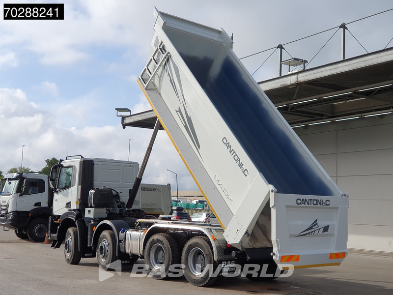 Iveco T-Way 450 8X4 NEW! 20m3 Cantoni tipper Steelsuspension Big-Axle Automatic Euro 6 - Kamion vetëshkarkues: foto 2 Iveco T-Way 450 8X4 NEW! 20m3 Cantoni tipper Steelsuspension Big-Axle Automatic Euro 6 - Kamion vetëshkarkues: foto 2