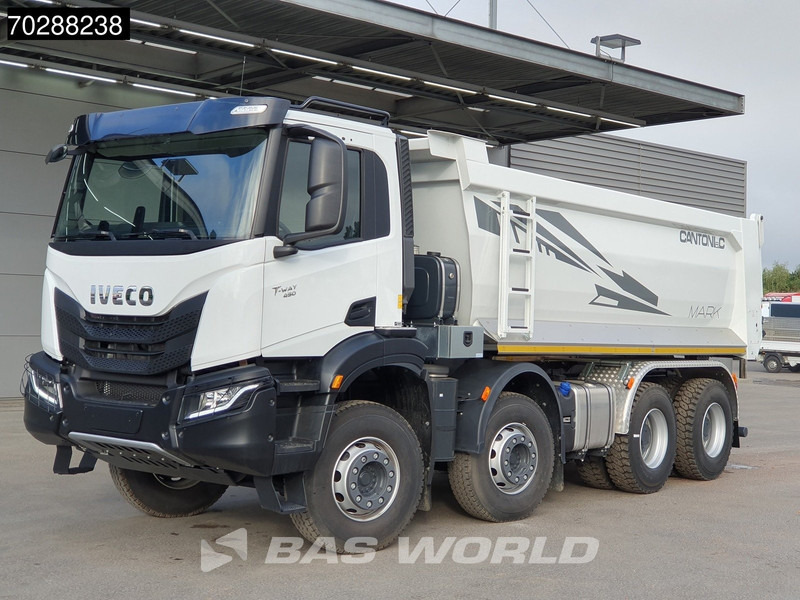 Iveco T-Way 450 8X4 New! 20m3 Cantoni Tipper Steelsuspension Big-Axle Euro 6 - Kamion vetëshkarkues: foto 5 Iveco T-Way 450 8X4 New! 20m3 Cantoni Tipper Steelsuspension Big-Axle Euro 6 - Kamion vetëshkarkues: foto 5
