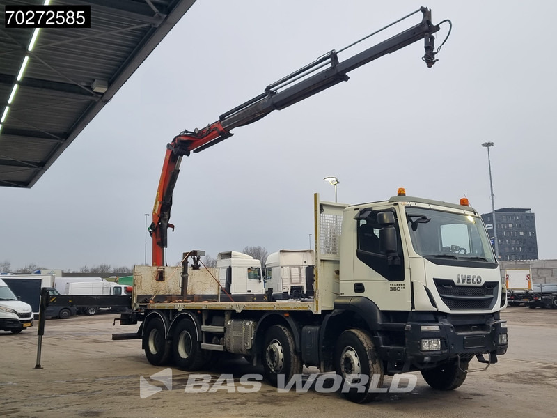 Iveco Trakker 360 8X4 Palfinger PK20001 Kran Retarder Big-Axle Steelsuspension Euro 6 - Kamion me karroceri të hapur, Kamion me vinç: foto 3 Iveco Trakker 360 8X4 Palfinger PK20001 Kran Retarder Big-Axle Steelsuspension Euro 6 - Kamion me karroceri të hapur, Kamion me vinç: foto 3