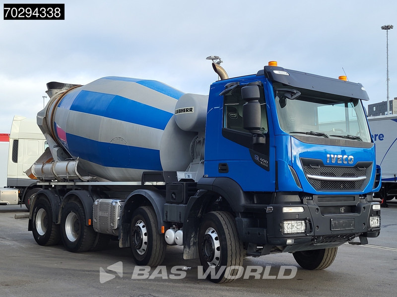 Iveco X-Way 400 X-Way 8X4 Liebherr 9m3 Big-Axle Steelsuspension Euro 6 - Autobetoniere: foto 3 Iveco X-Way 400 X-Way 8X4 Liebherr 9m3 Big-Axle Steelsuspension Euro 6 - Autobetoniere: foto 3