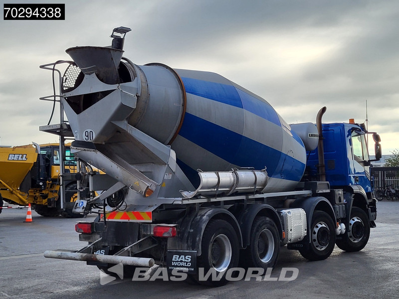 Autobetoniere Iveco X-Way 400 X-Way 8X4 Liebherr 9m3 Big-Axle Steelsuspension Euro 6: foto 5