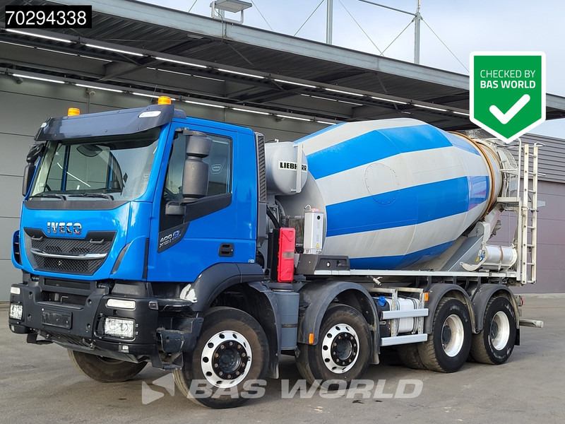 Iveco X-Way 400 X-Way 8X4 Liebherr 9m3 Big-Axle Steelsuspension Euro 6 - Autobetoniere: foto 1 Iveco X-Way 400 X-Way 8X4 Liebherr 9m3 Big-Axle Steelsuspension Euro 6 - Autobetoniere: foto 1