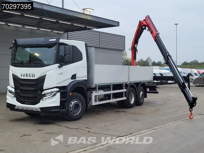 Iveco X-Way 420 6X2 UNUSED Palfinger PK19001 SLD5 Crane Lift+steering-Axle ACC Euro 6 - Kamion me karroceri të hapur, Kamion me vinç: foto 5 Iveco X-Way 420 6X2 UNUSED Palfinger PK19001 SLD5 Crane Lift+steering-Axle ACC Euro 6 - Kamion me karroceri të hapur, Kamion me vinç: foto 5
