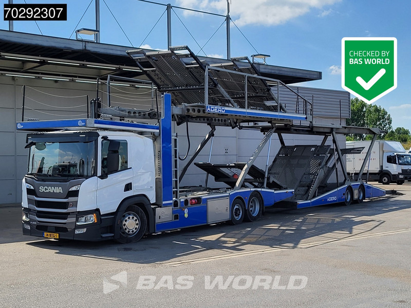 Scania P450 6X2 NL-Truck Car transporter Retarder Standklima Navi ACC LED Euro 6 - Kamioni: foto 1 Scania P450 6X2 NL-Truck Car transporter Retarder Standklima Navi ACC LED Euro 6 - Kamioni: foto 1