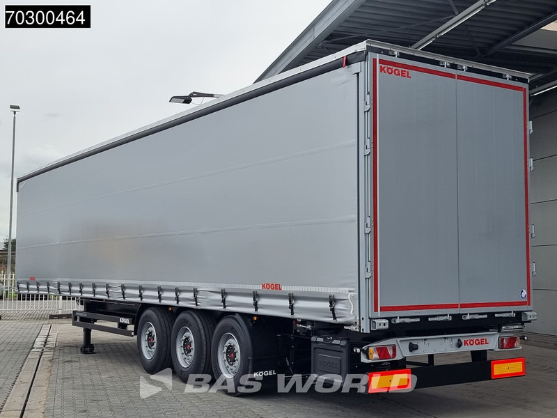 Kögel S24-1 NEW Lift Axle - Gjysmë rimorkio me tendë: foto 2 Kögel S24-1 NEW Lift Axle - Gjysmë rimorkio me tendë: foto 2