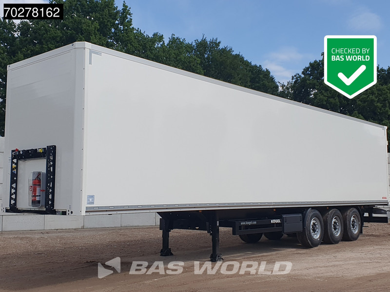 Kögel S24-1 NEW Liftachse - Gjysmë rimorkio me vagonetë të mbyllur: foto 1 Kögel S24-1 NEW Liftachse - Gjysmë rimorkio me vagonetë të mbyllur: foto 1