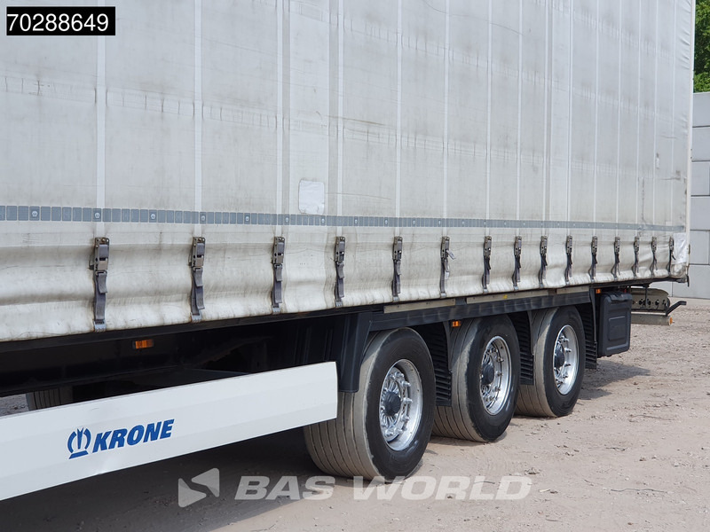 Gjysmë rimorkio me tendë Krone SD 3 axles MEGA Schiebedach Hubdach 100m3: foto 15