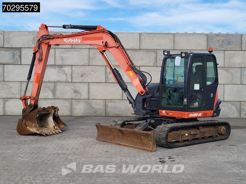 Kubota KX080-4a - Miniekskavator: foto 3 Kubota KX080-4a - Miniekskavator: foto 3