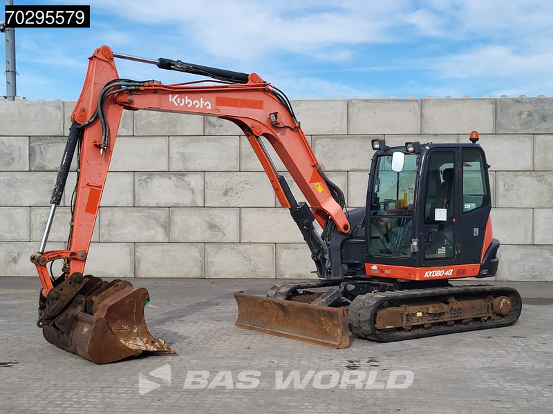 Kubota KX080-4a - Miniekskavator: foto 2 Kubota KX080-4a - Miniekskavator: foto 2