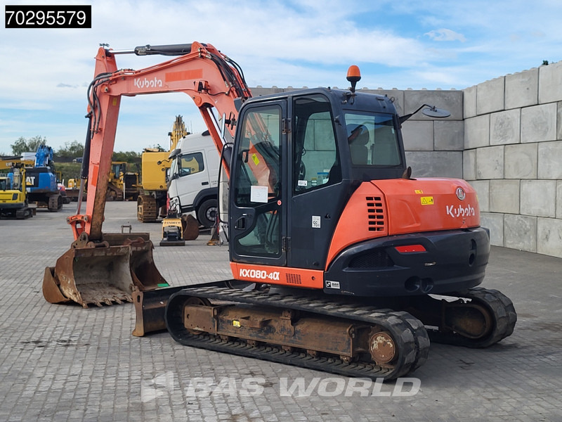 Kubota KX080-4a - Miniekskavator: foto 5 Kubota KX080-4a - Miniekskavator: foto 5