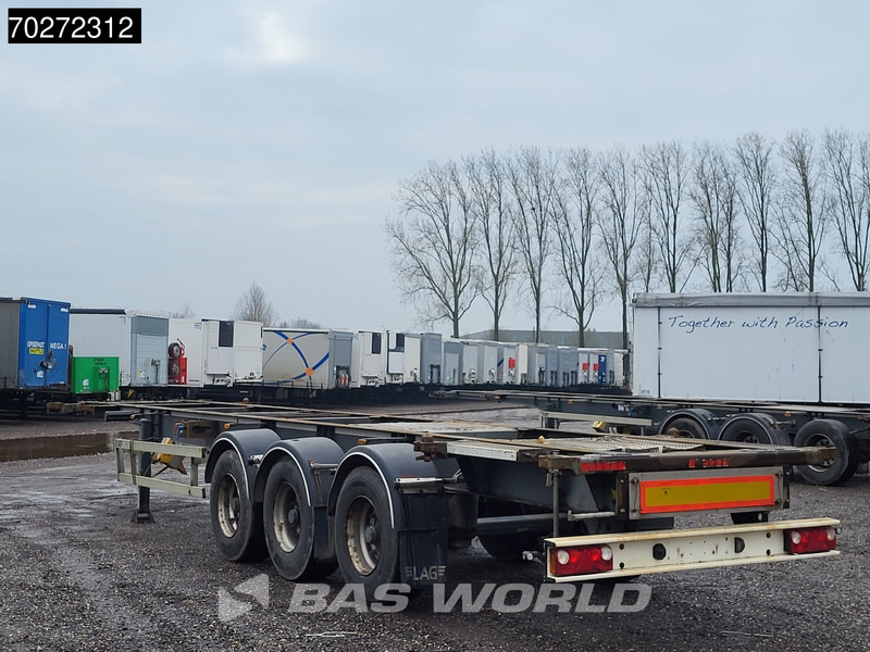 LAG O-3-CC 3 axles Liftachse 30ft 40ft - Transportjer kontejnerësh/ Gjysmë rimorkio me karroceri të çmontueshme: foto 2 LAG O-3-CC 3 axles Liftachse 30ft 40ft - Transportjer kontejnerësh/ Gjysmë rimorkio me karroceri të çmontueshme: foto 2