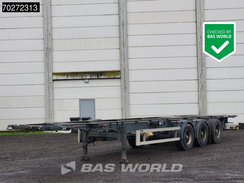 LAG O-3-CC 3 axles Liftachse - Transportjer kontejnerësh/ Gjysmë rimorkio me karroceri të çmontueshme: foto 1 LAG O-3-CC 3 axles Liftachse - Transportjer kontejnerësh/ Gjysmë rimorkio me karroceri të çmontueshme: foto 1