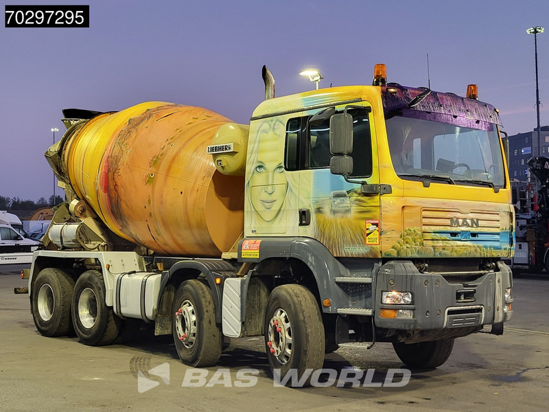 MAN 35.363 8X4 9m3 Liebherr mixer Big-Axle Steelsuspension Automatic Euro 3 - Autobetoniere: foto 3 MAN 35.363 8X4 9m3 Liebherr mixer Big-Axle Steelsuspension Automatic Euro 3 - Autobetoniere: foto 3