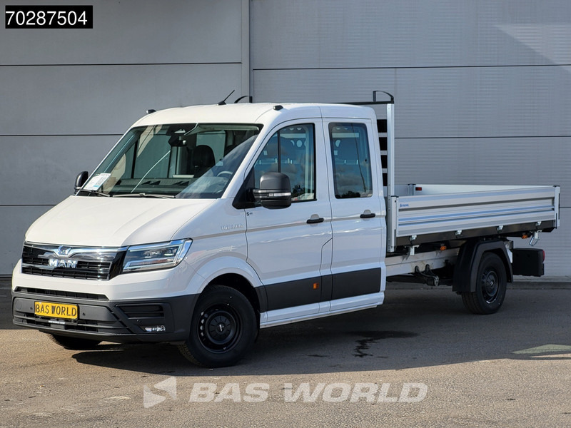 MAN TGE 3.180 Drie-Zijdige Automaat Kipper 2025-Facelift 180PK Trekhaak LED Airco Cruise Navi Euro6 Kipper Tipper Benne Kieper 3m3 A/C Towbar - Kamioncine vetëshkarkuese: foto 2 MAN TGE 3.180 Drie-Zijdige Automaat Kipper 2025-Facelift 180PK Trekhaak LED Airco Cruise Navi Euro6 Kipper Tipper Benne Kieper 3m3 A/C Towbar - Kamioncine vetëshkarkuese: foto 2