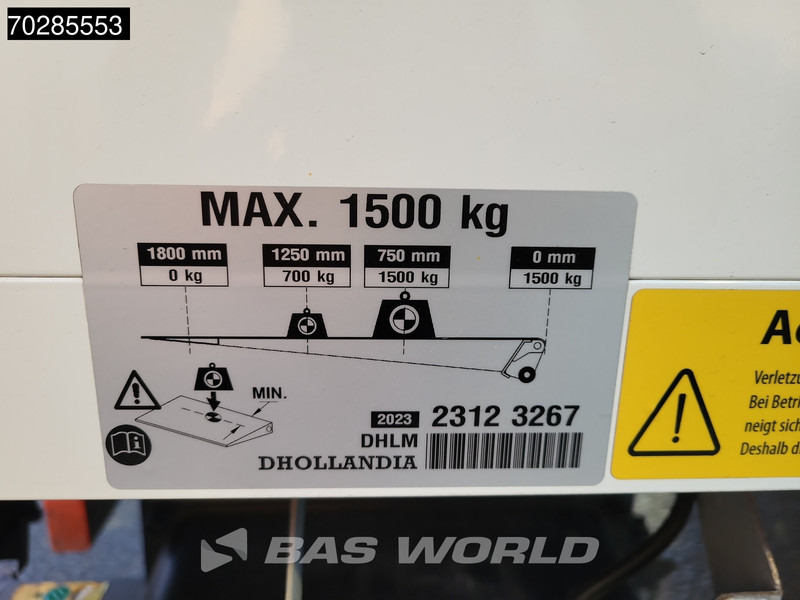 Kamion vagonetë MAN TGL 12.250 4X2 12tonner Low milage Ladebordwand Automatic Euro 6: foto 14