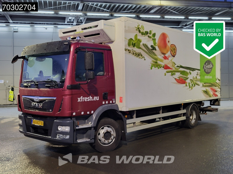 MAN TGM 15.250 TGM 4X2 15t NL-Truck APK Konvekta DUOTEMP-DKD514/24-400 V Ladebordwand - Kamion frigorifer: foto 1 MAN TGM 15.250 TGM 4X2 15t NL-Truck APK Konvekta DUOTEMP-DKD514/24-400 V Ladebordwand - Kamion frigorifer: foto 1