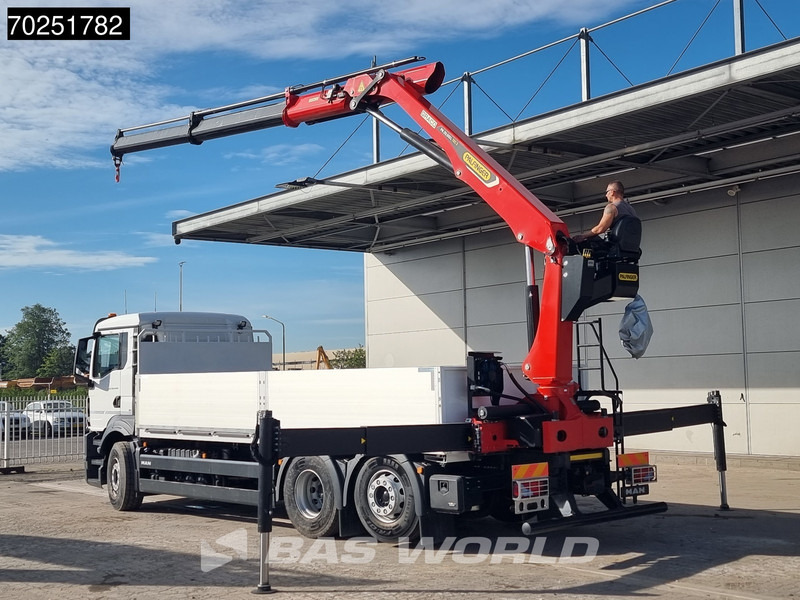 MAN TGS 26.440 6X2 NEW NL-Truck Palfinger PK20.501 L TEC3 Kran Baustoff Lift-Lenk Asche - Kamion me karroceri të hapur, Kamion me vinç: foto 2 MAN TGS 26.440 6X2 NEW NL-Truck Palfinger PK20.501 L TEC3 Kran Baustoff Lift-Lenk Asche - Kamion me karroceri të hapur, Kamion me vinç: foto 2