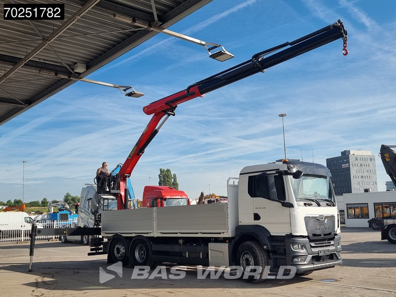 MAN TGS 26.440 6X2 NEW NL-Truck Palfinger PK20.501 L TEC3 Kran Baustoff Lift-Lenk Asche - Kamion me karroceri të hapur, Kamion me vinç: foto 3 MAN TGS 26.440 6X2 NEW NL-Truck Palfinger PK20.501 L TEC3 Kran Baustoff Lift-Lenk Asche - Kamion me karroceri të hapur, Kamion me vinç: foto 3