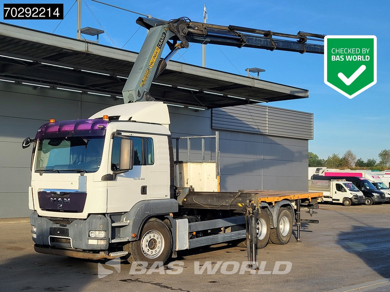 MAN TGS 26.440 6X4 Palfinger PK36002 Crane Retarder Steelsuspension Manual - Kamion me karroceri të hapur, Kamion me vinç: foto 1 MAN TGS 26.440 6X4 Palfinger PK36002 Crane Retarder Steelsuspension Manual - Kamion me karroceri të hapur, Kamion me vinç: foto 1