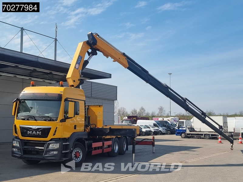 MAN TGS 26.480 6X4 HMF 5020 K6 Crane Kran 6x2H4 Hydrodrive Euro 6 - Kamion me karroceri të hapur, Kamion me vinç: foto 3 MAN TGS 26.480 6X4 HMF 5020 K6 Crane Kran 6x2H4 Hydrodrive Euro 6 - Kamion me karroceri të hapur, Kamion me vinç: foto 3