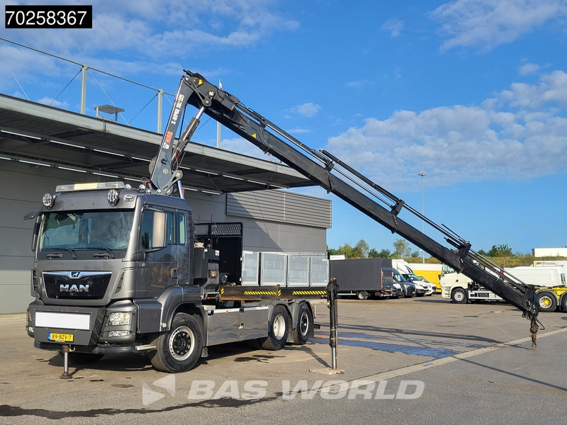 MAN TGS 26.500 6X2 Prepared NL-Truck NEW APK HIAB X-HIPRO 302 E-6 Crane Kran Fifth wheel - Kamion vetëshkarkues, Kamion me vinç: foto 5 MAN TGS 26.500 6X2 Prepared NL-Truck NEW APK HIAB X-HIPRO 302 E-6 Crane Kran Fifth wheel - Kamion vetëshkarkues, Kamion me vinç: foto 5
