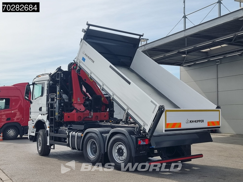 MAN TGS 28.520 6X4 Palfinger PK24001 SLD 5 Kran 2-way tipper Retarder Big-Axle Liftachse Euro 6 - Kamion vetëshkarkues, Kamion me vinç: foto 2 MAN TGS 28.520 6X4 Palfinger PK24001 SLD 5 Kran 2-way tipper Retarder Big-Axle Liftachse Euro 6 - Kamion vetëshkarkues, Kamion me vinç: foto 2