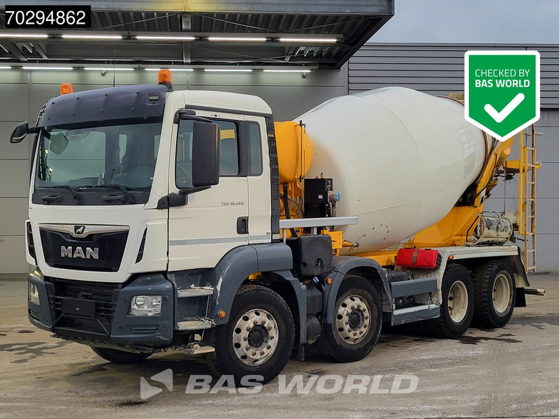 MAN TGS 32.420 8X4 9m3 Stetter Mixer Steel Suspension Automatic Euro 6 - Autobetoniere: foto 1 MAN TGS 32.420 8X4 9m3 Stetter Mixer Steel Suspension Automatic Euro 6 - Autobetoniere: foto 1