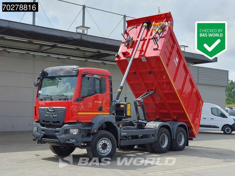 MAN TGS 33.400 6X4 NEW! 16m3 Wielton tipper Manual Body heating Big-Axle Euro 5 - Kamion vetëshkarkues: foto 1 MAN TGS 33.400 6X4 NEW! 16m3 Wielton tipper Manual Body heating Big-Axle Euro 5 - Kamion vetëshkarkues: foto 1