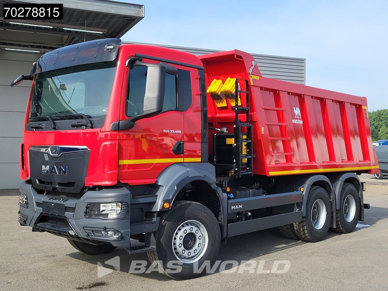 MAN TGS 33.400 6X4 NEW! 16m3 Wielton tipper Manual body heating Big-Axle Euro 5 - Kamion vetëshkarkues: foto 5 MAN TGS 33.400 6X4 NEW! 16m3 Wielton tipper Manual body heating Big-Axle Euro 5 - Kamion vetëshkarkues: foto 5