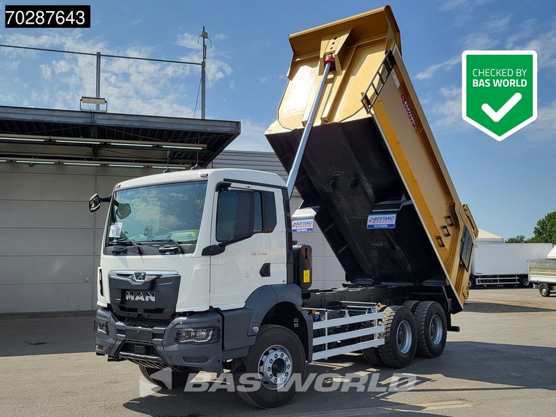 MAN TGS 33.480 6X4 NEW! 20m3 Tipper Steelsuspension Big-Axle Automatic Euro 6 - Kamion vetëshkarkues: foto 1 MAN TGS 33.480 6X4 NEW! 20m3 Tipper Steelsuspension Big-Axle Automatic Euro 6 - Kamion vetëshkarkues: foto 1